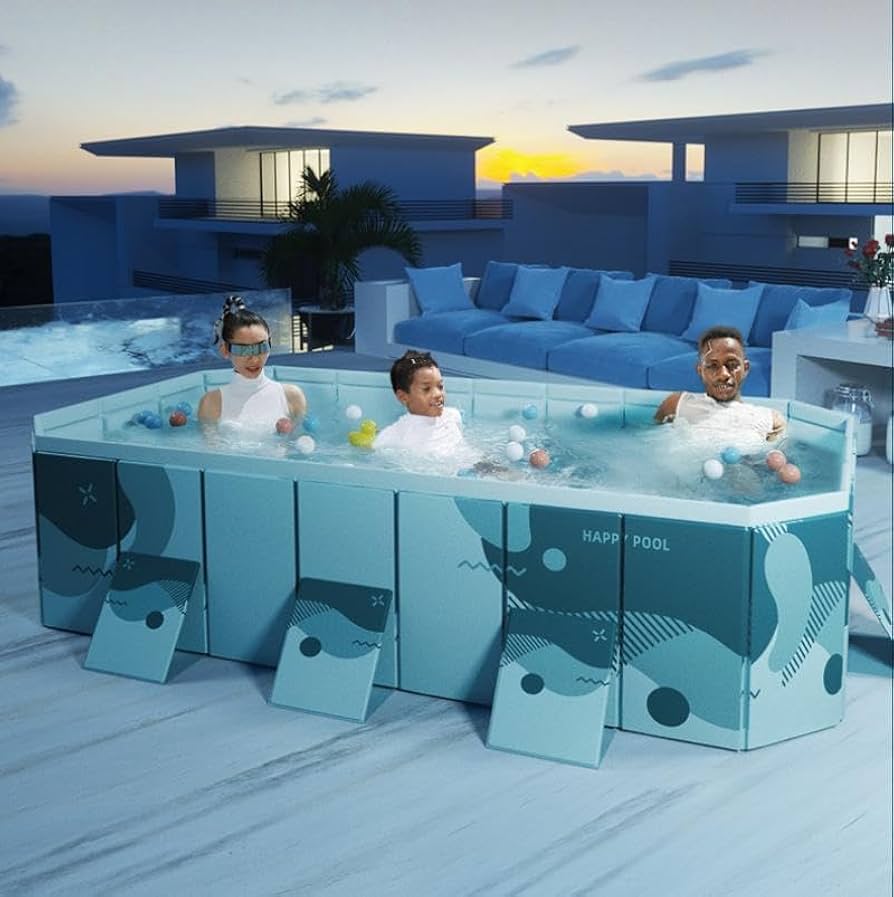 Amazon.com: Jessie Foldable Pool for Kids and Adults Non